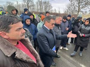 Protestul fermierilor din Vama Siret continuă