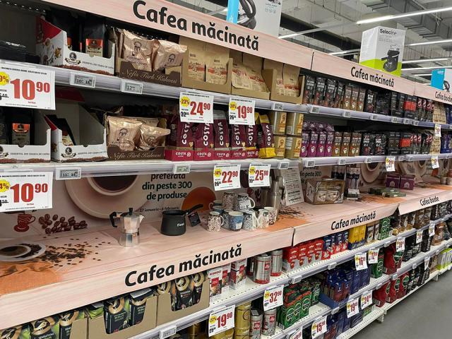 Cea de-a XII-a ediţie a Marelui Târg de Cafea şi Ceai are loc în hipermarketul Auchan până pe 6 februarie 2024