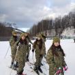 Instrucție pe schiuri, pentru elevii militari câmpulungeni
