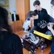 Liceeni din Moldova și-au testat roboții în ring, la un concurs organizat la Suceava