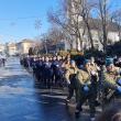 Hora Unirii, ceremonial religios și militar și depuneri de coroane, la Suceava, la 165 de ani de la Mica Unire