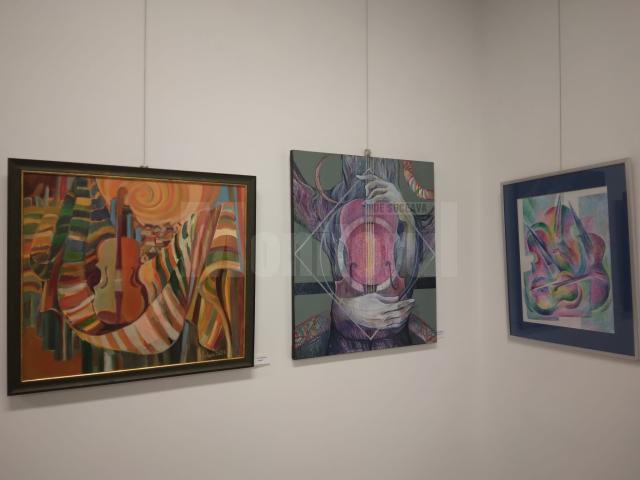 Vernisajul expoziției de artă plastică „Pe aripi de cântec”