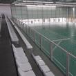 Sala de sport din Liteni dispune de o suprafață de joc de ultimă generație și o tribună cu 200 de locuri