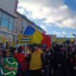 Miting împotriva lui Gheorghe Flutur, cu membri și simpatizanți AUR