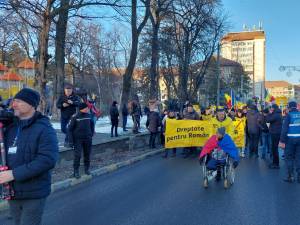 Marș de protest până la Primăria Suceava