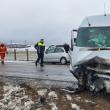 Accident la ieșirea din municipiul Suceava spre Rădăuți, pe E 85