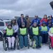 A treia ediție a taberei de schi dedicate persoanelor cu dizabilități, în aceste zile, la Vatra Dornei