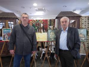 40 de lucrări realizate de artiștii Iosif Csukat și Ovidiu Ambrozie Bortă - BOA pot fi admirate la Centrul Cultural Bucovina