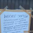 Afiș despre ceea ce s-a întâmplat la casa familiei Ciurariu