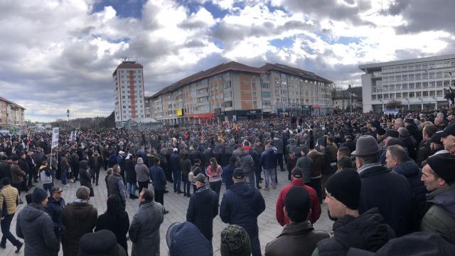 Gheorghe Flutur a organizat la Suceava cel mai mare miting antiextremism din România