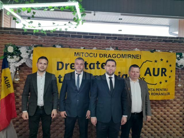 AUR a lansat la Mitocu Dragomirnei primul candidat de primar din județ