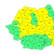 Cod galben de intensificări ale vântului, până miercuri dimineață