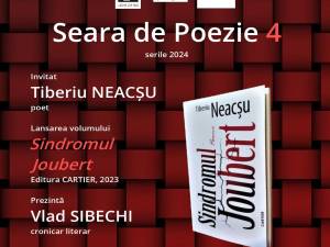 Poetul și traducătorul Tiberiu Neacșu, invitat, vineri, la o nouă seară de poezie