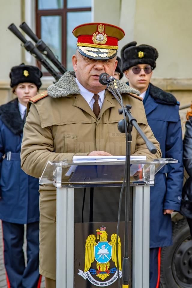 Colonelul Lucian Cătălin Cojocaru, noul comandant. Foto: Laurențiu Sbiera