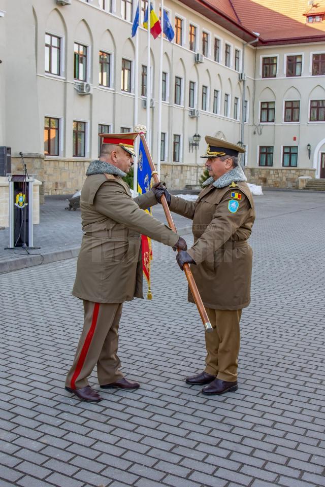 Schimbare de comandă la Colegiul Militar „Ștefan cel Mare”. Foto: Laurențiu Sbiera