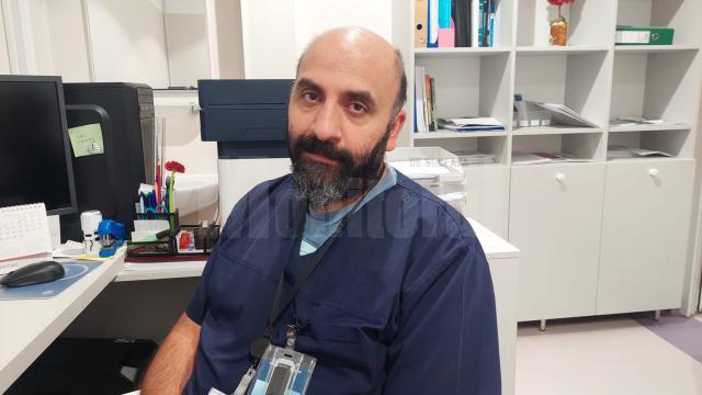 Dr. Mihai Gutu, seful Laboratorului de medicina Nucleara
