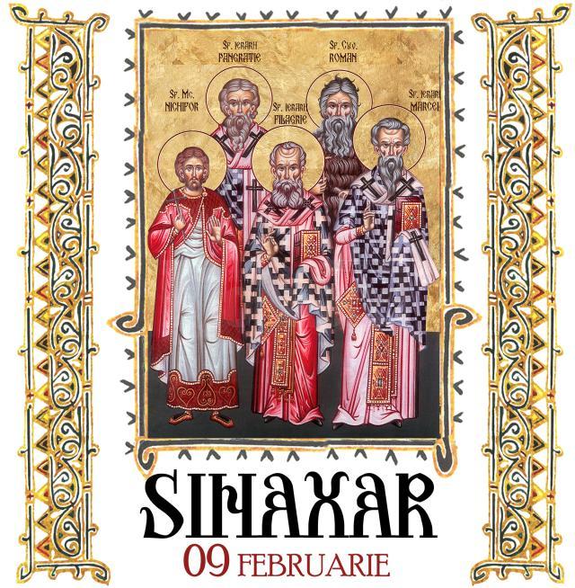Sinaxar 09 februarie 2024