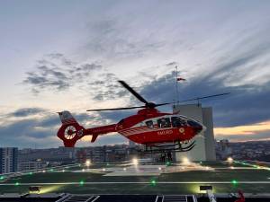 De luni, 12 februarie, heliportul Spitalului Clinic din Suceava este operațional.