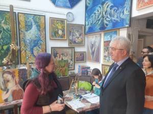 Municipalitatea suceveană va încheia un protocol de colaborare cu Uniunea Artiștilor Plastici din România, în baza căruia va sprijini artiștii locali 1