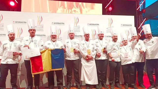 Echipa regională Gastro Cusine Romania, dintre care patru membri sunt suceveni