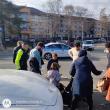 Băut, Dorin Aelenei a lovit cu bicicleta o mamă și doi copii pe trecerea de pietoni de la Grup Școlar