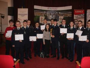 Premii pentru elevii militari pasionați de științele exacte. Sursă foto: Grațiela Mihăescu
