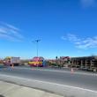 Tir încărcat cu lemne, răsturnat pe șoseaua de centură, din cauza balansului