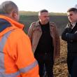 Ministrul agriculturii, Florin Barbu, și deputatul Gheorghe Șoldan au inspectat lucrările pentru stabilizarea terenului din apropierea aeroportului Suceava