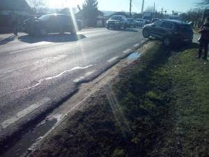Accident produs pe DN 29 Suceava – Botoșani, pe raza satului Plopeni