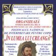 Festivalul național de interpretare pentru copii „În lumea lui Creangă”, ediția a X-a, la Câmpulung Moldovenesc