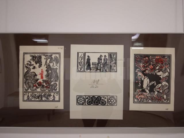 Expoziția de gravură și carte bibliofilă a artistului și acad. Mircia Dumitrescu, la Suceava