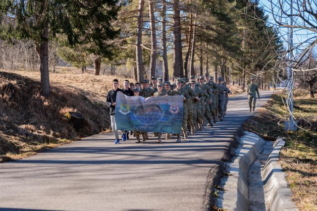 Ziua Internațională a Sportului Militar, la Câmpulung Moldovenesc. Foto elev fruntaș Matei Trofin