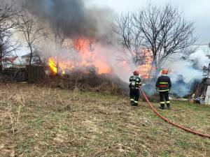 O femeie a suferit un atac de panică în timpul unui incendiu