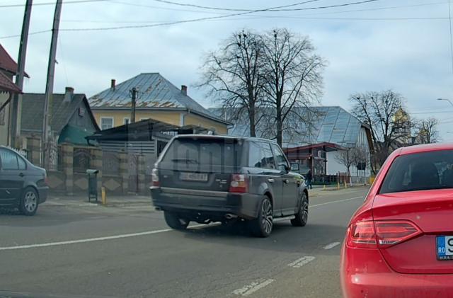 Autoturismul marca Land Rover