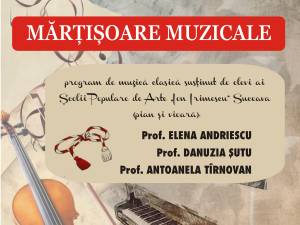 „Mărțișoare muzicale”, recital de muzică clasică la Biblioteca Bucovinei