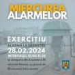 Astăzi vor suna alarmele în Suceava. Nu vă speriați, e doar un exercițiu