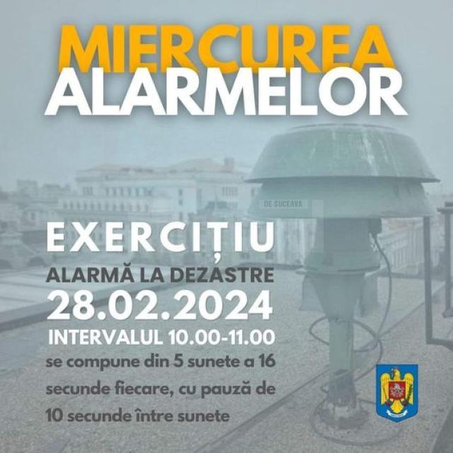 Exercițiu alarmare