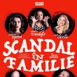 Adriana Trandafir și Marius Bodochi, pe scena suceveană, în spectacolul „Scandal în familie”