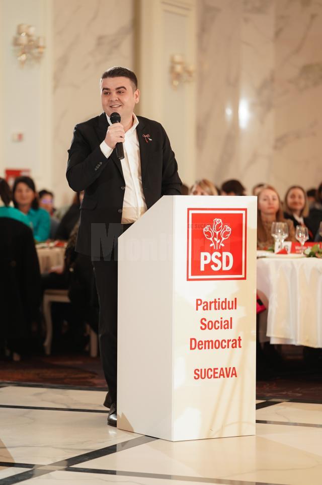 Gheorghe Șoldan, care este și candidatul partidului pentru funcția de președinte al Consiliului Județean Suceava