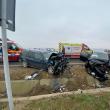 Accident cu patru răniți la ieșirea din Suceava spre Siret