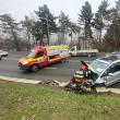 Accident rutier pe Calea Unirii, la Grupul școlar