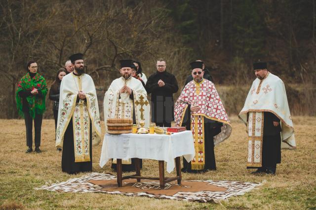 Punerea pietrei de temelie pentru viitorul Muzeu al Huțulilor din Bucovina