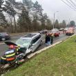 Accident rutier pe Calea Unirii, la Grupul Şcolar