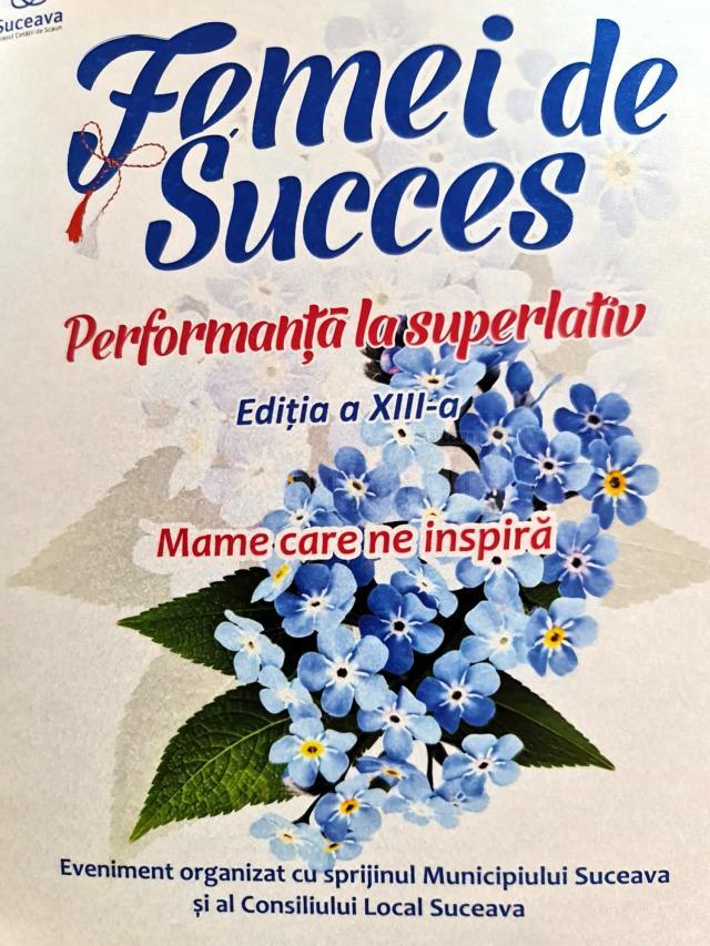 „Femei de succes”, ediția a XIII-a, la TMMVS - „Mame care ne inspiră”