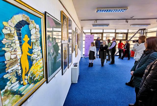 Expoziția de pictură „Mister - Frumusețe” a artistului plastic Niculai Moroșan, inaugurată la TMMVS