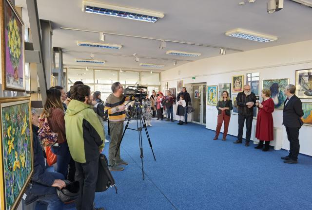 Expoziția de pictură „Mister - Frumusețe” a artistului plastic Niculai Moroșan, inaugurată la TMMVS 1