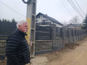 Primarul Dumitru Gulei a inspectat lucrările de pe strada Salcâmilor