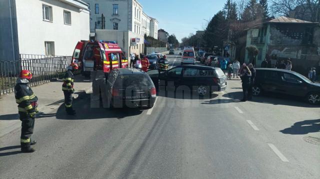 Accident duminică, 10 martie, la Rădăuți