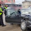 Accident între un autocar și un autoturism, în Suceava