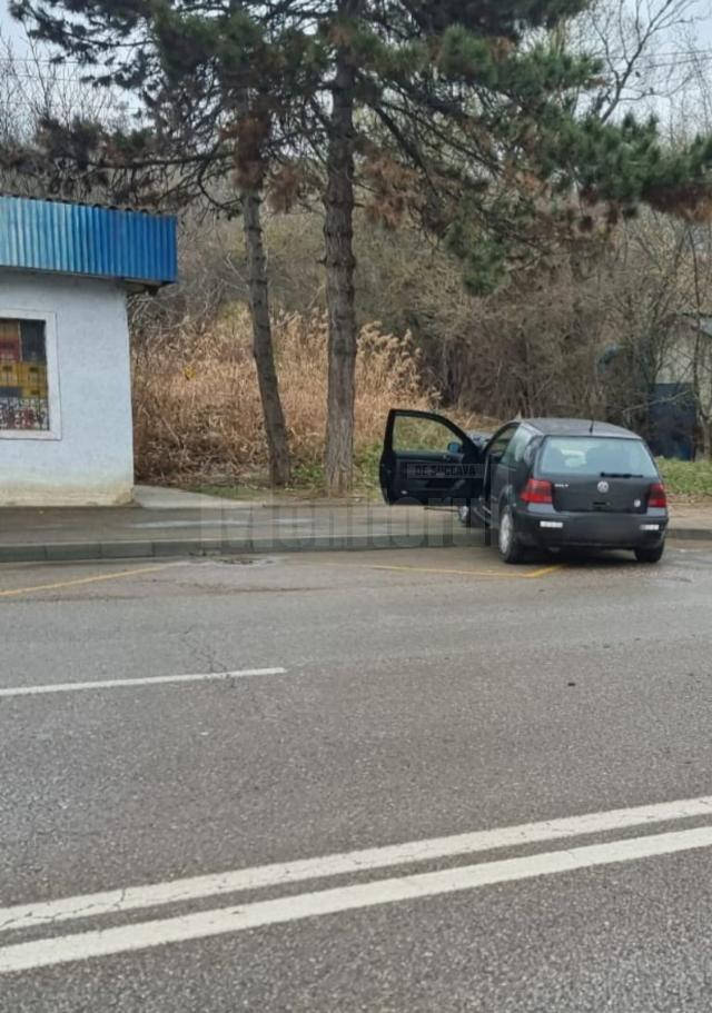 Accident între un autocar și un autoturism, în Suceava